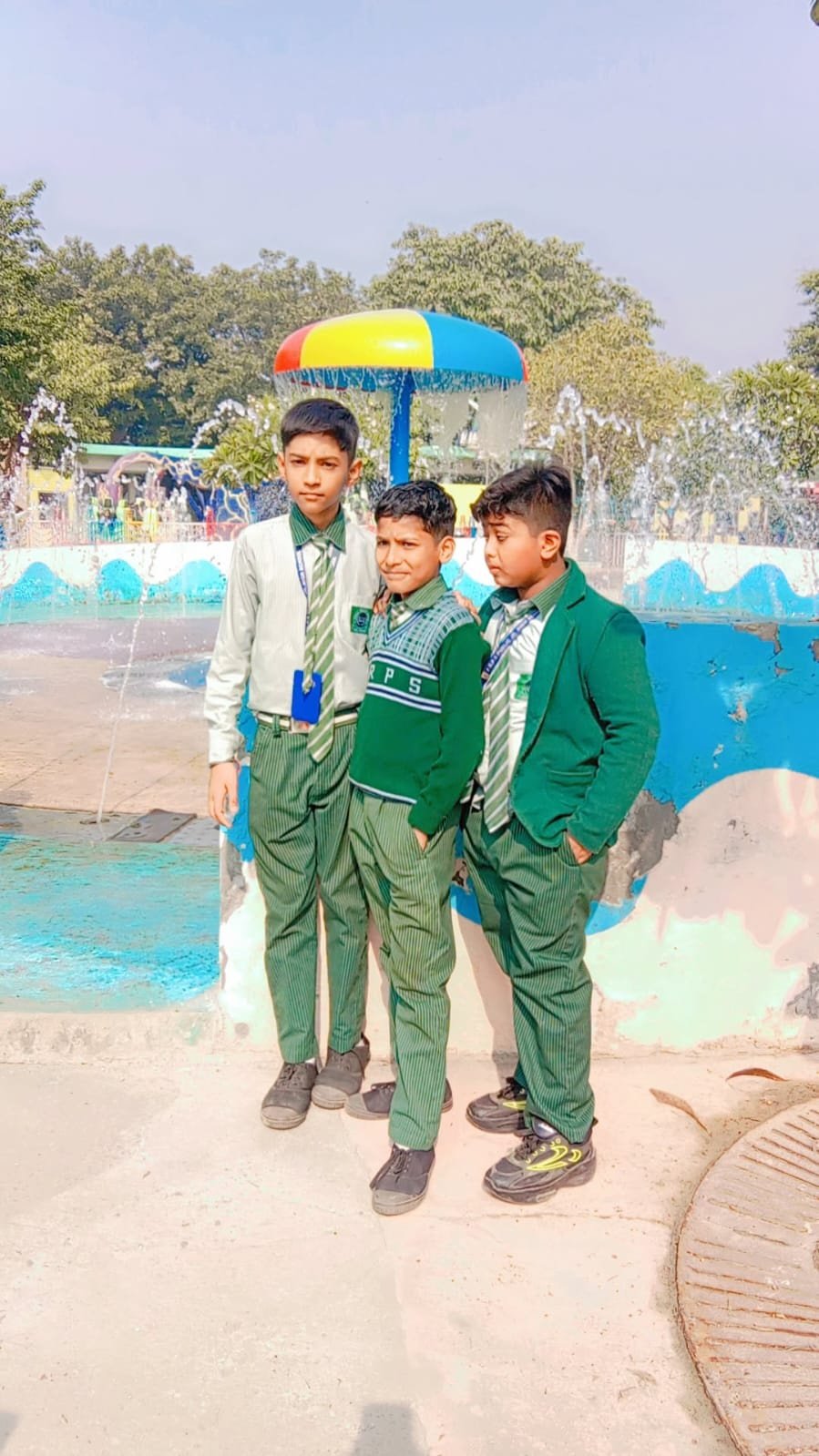 Students at Fountain